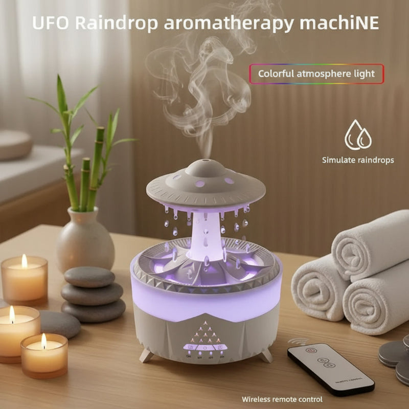 Rain Drop Air Humidifier Essential Oil Diffuser