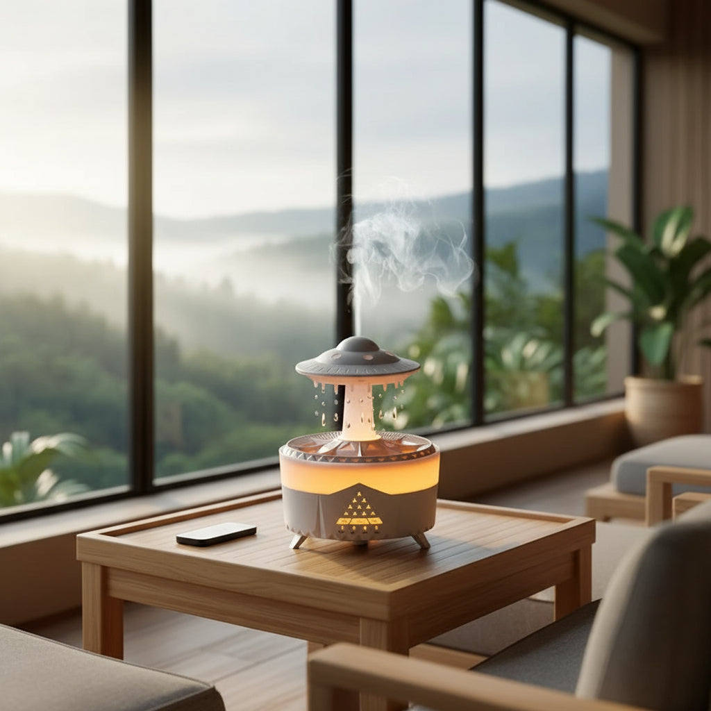 Rain Drop Air Humidifier Essential Oil Diffuser